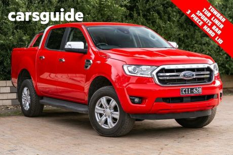Red 2019 Ford Ranger Double Cab Pick Up XLT 3.2 HI-Rider (4X2)