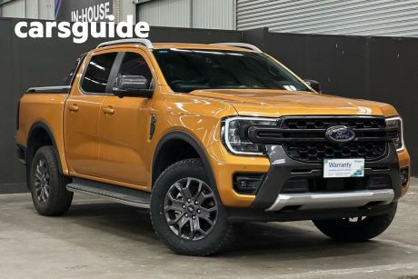 Yellow 2022 Ford Ranger Double Cab Pick Up Wildtrak 2.0 (4X4)