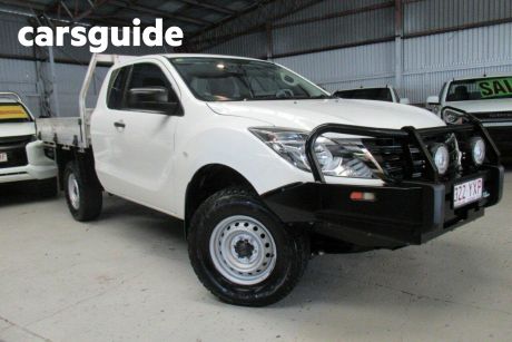 White 2019 Mazda BT-50 Freestyle Cab Chassis XT (4X2) (5YR)