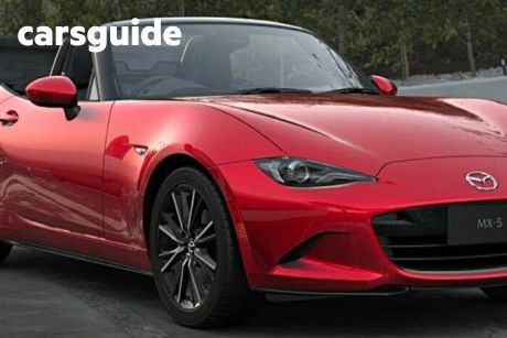 Red 2024 Mazda MX-5 Convertible G20 Roadster GT
