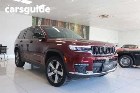 Red 2022 Jeep Grand Cherokee L Wagon Limited 7 Seat (4X4)