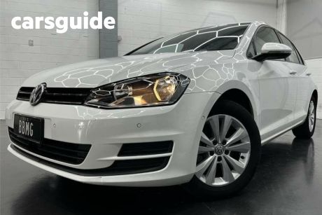 White 2017 Volkswagen Golf Hatchback 92 TSI Comfortline