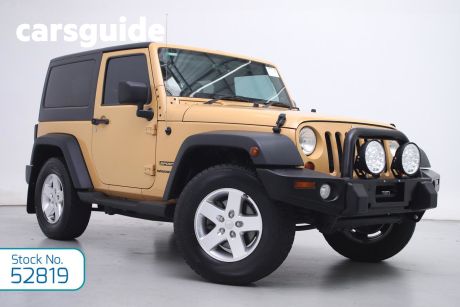 Brown 2014 Jeep Wrangler Softtop Sport (4X4)