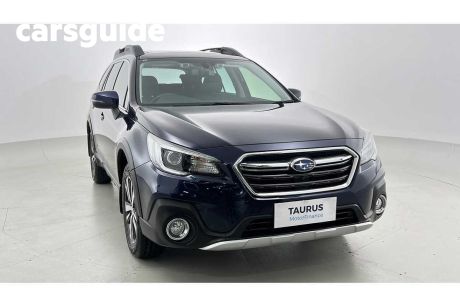 Blue 2018 Subaru Outback Wagon 2.5I Premium