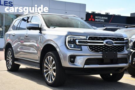 Silver 2023 Ford Everest Wagon Platinum (4WD)