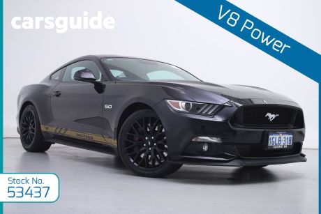 Black 2017 Ford Mustang Coupe Fastback GT 5.0 V8