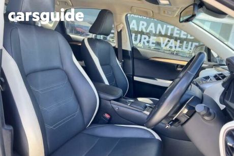 White 2018 Lexus NX300H Wagon Sports Luxury Hybrid (awd)