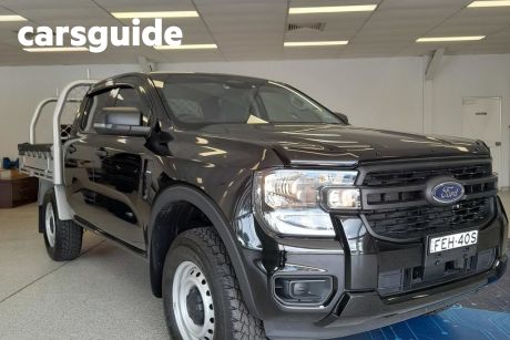 Black 2022 Ford Ranger Double Cab Chassis XL 2.0 HI-Rider (4X2)