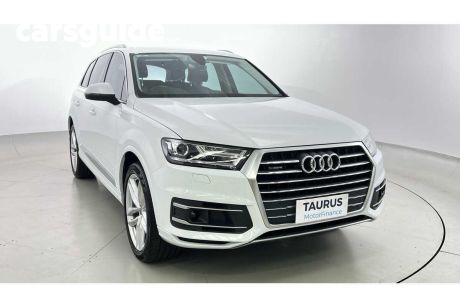 White 2018 Audi Q7 Wagon 3.0 TDI Quattro (160KW)