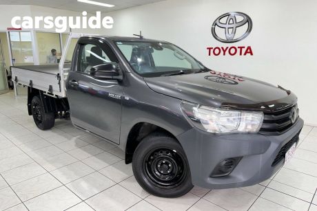 Grey 2019 Toyota Hilux Ute Tray 4x2 Workmate 2.7L