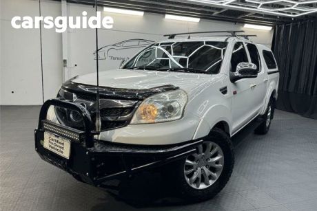 White 2014 Foton Tunland Cab Chassis Tray Launch Edition (4X4)