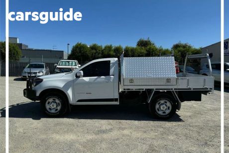 White 2019 Holden Colorado Cab Chassis LS (4X4)