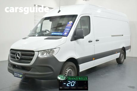 White 2023 Mercedes-Benz Sprinter Commercial 415CDI High Roof LWB 9G-Tronic RWD