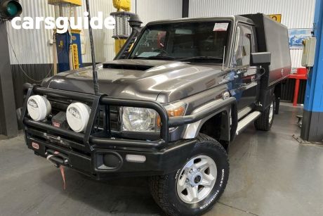 Grey 2017 Toyota Landcruiser Cab Chassis GXL (4X4)
