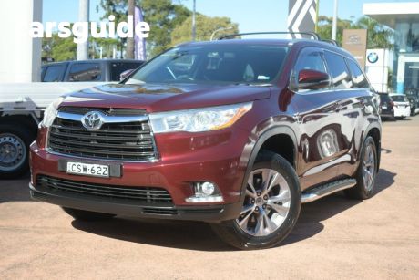 Red 2014 Toyota Kluger Wagon GXL (4X2)