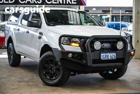 White 2018 Ford Ranger Crew Cab Chassis 3.2 XL Plus (4X4)