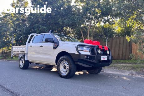 White 2016 Ford Ranger Crew Cab Chassis 3.2 XL Plus (4X4)
