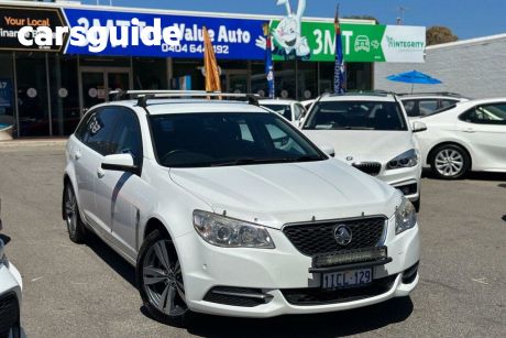 White 2014 Holden Commodore Wagon Evoke VF