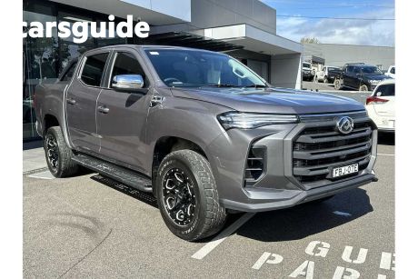 Grey 2021 LDV T60 Double Cab Utility Luxe (4X4)