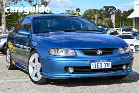 Blue 2003 Holden Monaro Coupe CV8