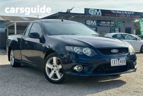 Blue 2011 Ford Falcon Cab Chassis XR6