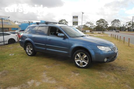 Blue 2007 Subaru Outback Wagon 2.5I