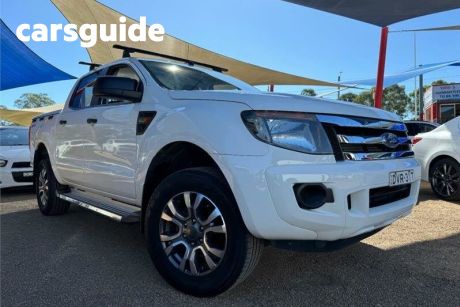 White 2015 Ford Ranger Crew Cab Chassis XL 2.2 HI-Rider (4X2)