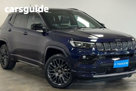 Blue 2022 Jeep Compass Wagon S-Limited
