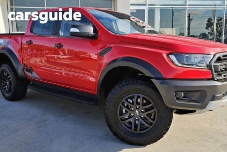 Red 2020 Ford Ranger Double Cab Pick Up Raptor 2.0 (4X4)