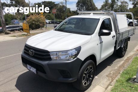 White 2021 Toyota Hilux (2WD) Ute Tray
