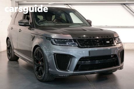 Grey 2018 Land Rover Range Rover Sport Wagon V8 SC SVR