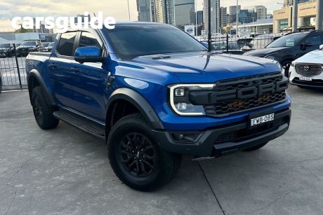 Blue 2022 Ford Ranger Double Cab Pick Up Raptor 3.0 (4X4)