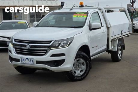 White 2018 Holden Colorado Cab Chassis LS (4X4)