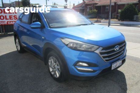 Blue 2016 Hyundai Tucson Wagon Active (fwd)