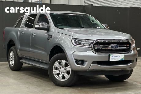 Silver 2020 Ford Ranger Double Cab Pick Up XLT 2.0 (4X4)