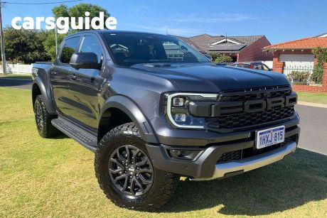 Grey 2023 Ford Ranger Double Cab Pick Up Raptor 3.0 (4X4)