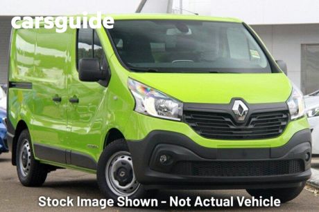 Green 2016 Renault Trafic Van SWB
