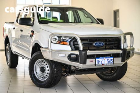 White 2019 Ford Ranger Double Cab Chassis XL 2.2 (4X4)