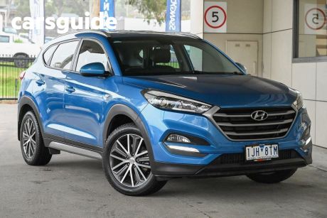 Blue 2016 Hyundai Tucson Wagon Elite (fwd)