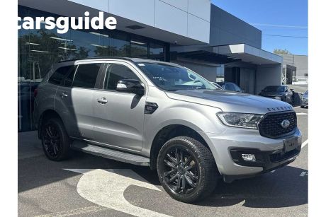 Silver 2022 Ford Everest Wagon Sport (4WD)