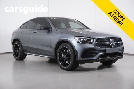 Grey 2022 Mercedes-Benz GLC Coupe 300 4Matic AMG Line Plus EDT