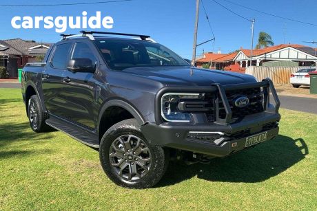 Grey 2022 Ford Ranger Double Cab Pick Up Wildtrak 3.0 (4X4)