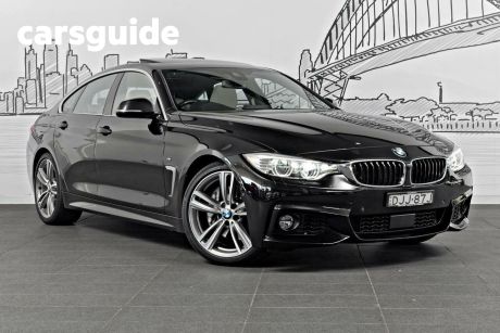 Black 2016 BMW 440I Coupe Gran Coupe
