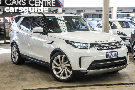 White 2018 Land Rover Discovery Wagon SD4 HSE