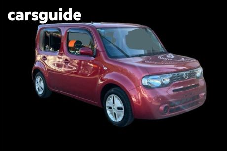 Red 2009 Nissan Cube Wagon
