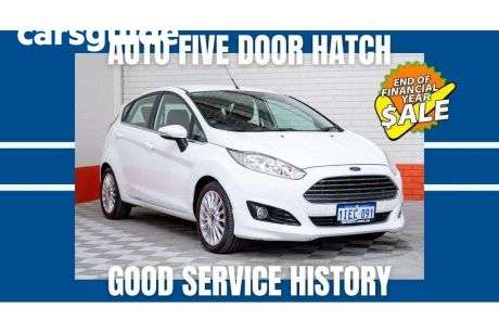 White 2017 Ford Fiesta Hatchback Sport