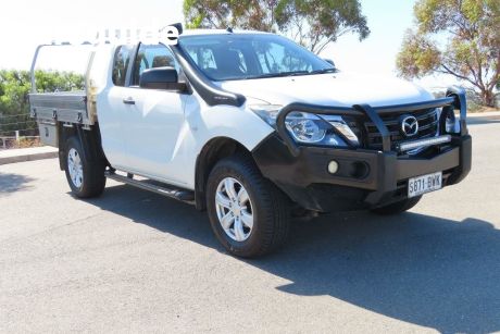 White 2018 Mazda BT-50 Freestyle Cab Chassis XT (4X2)