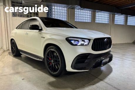 White 2022 Mercedes-Benz GLE63 Coupe S 4Matic+ (hybrid)