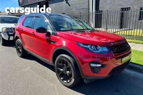 Red 2017 Land Rover Discovery Sport Wagon TD4 150 HSE 5 Seat