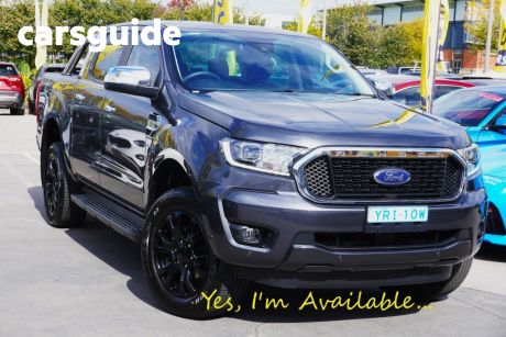 Grey 2022 Ford Ranger Double Cab Chassis XLT 3.2 (4X4)